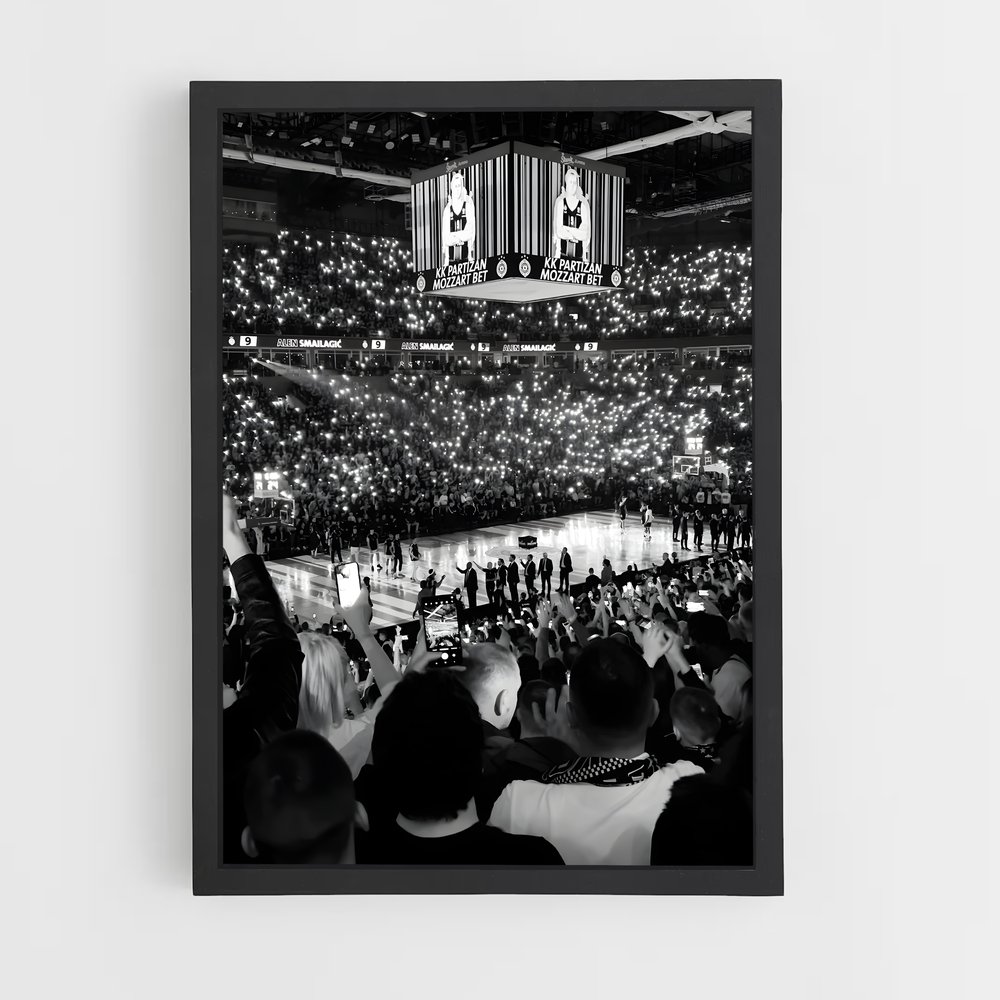 Poster La Passion Rouge – affiche Basketball (vue 2)